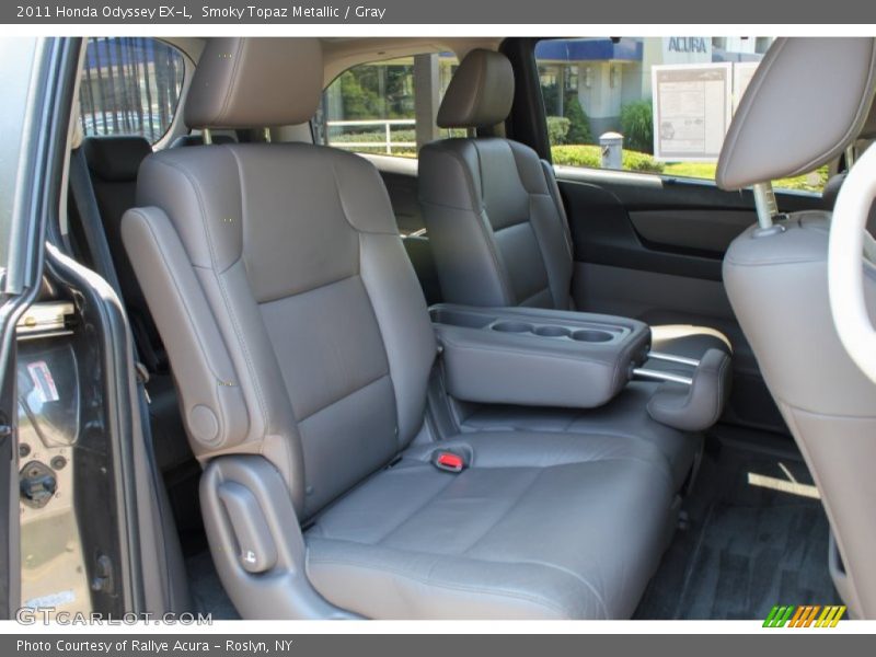 Smoky Topaz Metallic / Gray 2011 Honda Odyssey EX-L