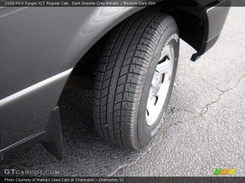 Dark Shadow Grey Metallic / Medium Dark Flint 2009 Ford Ranger XLT Regular Cab