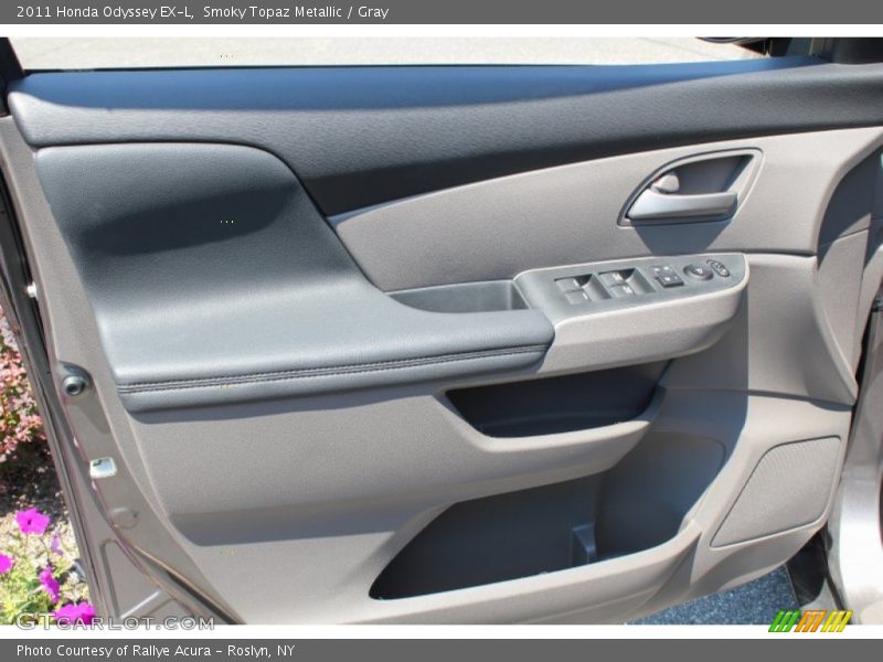 Smoky Topaz Metallic / Gray 2011 Honda Odyssey EX-L
