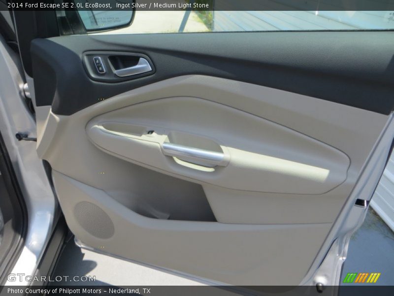 Ingot Silver / Medium Light Stone 2014 Ford Escape SE 2.0L EcoBoost