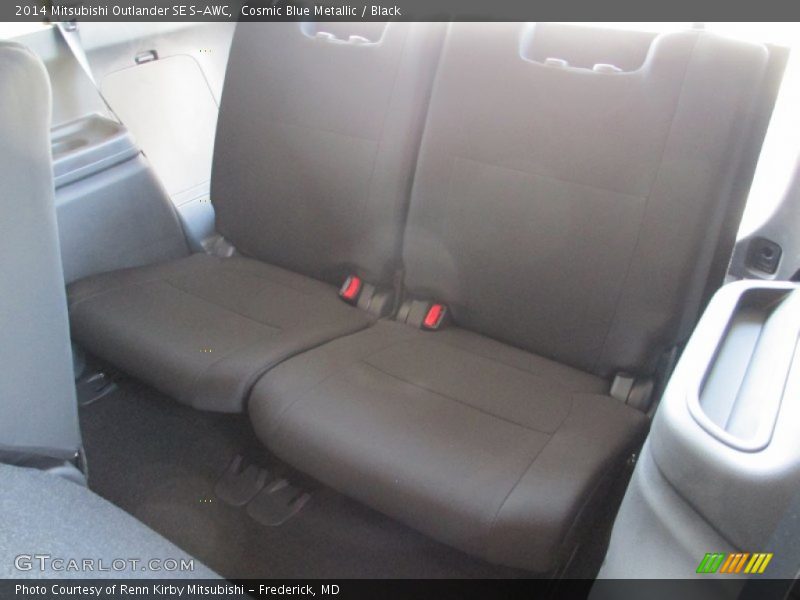 Cosmic Blue Metallic / Black 2014 Mitsubishi Outlander SE S-AWC
