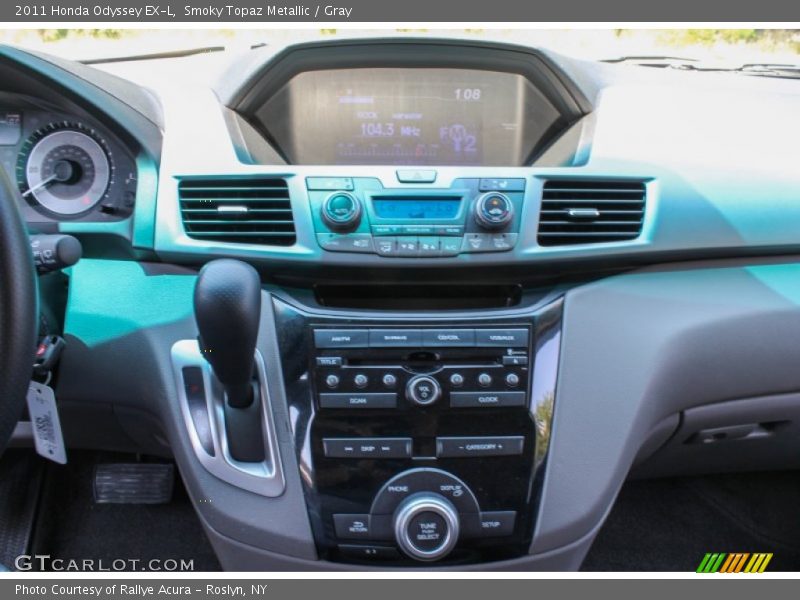 Smoky Topaz Metallic / Gray 2011 Honda Odyssey EX-L