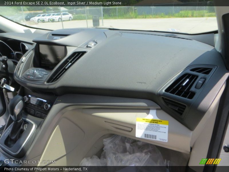 Ingot Silver / Medium Light Stone 2014 Ford Escape SE 2.0L EcoBoost