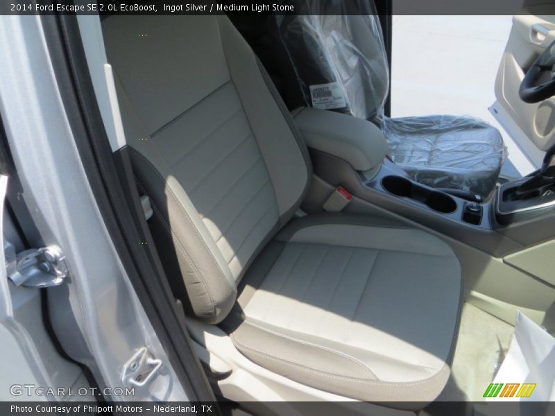 Ingot Silver / Medium Light Stone 2014 Ford Escape SE 2.0L EcoBoost