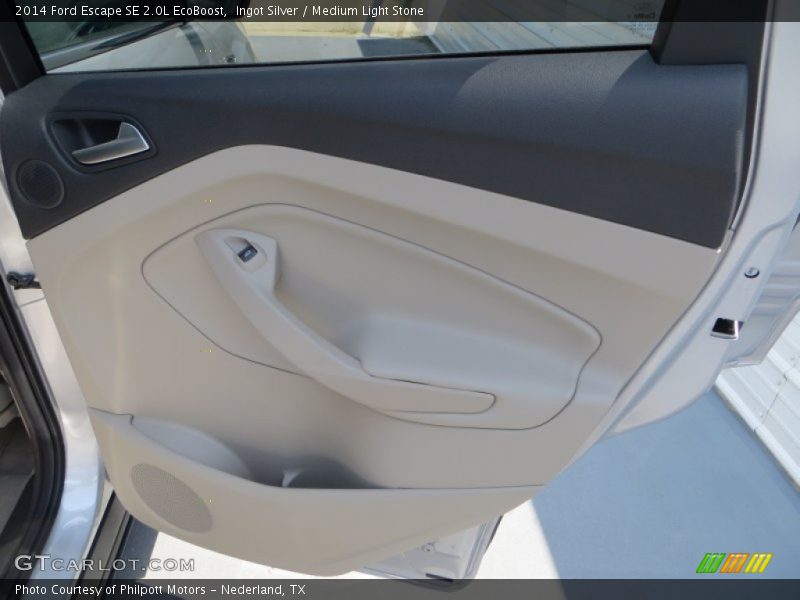 Ingot Silver / Medium Light Stone 2014 Ford Escape SE 2.0L EcoBoost