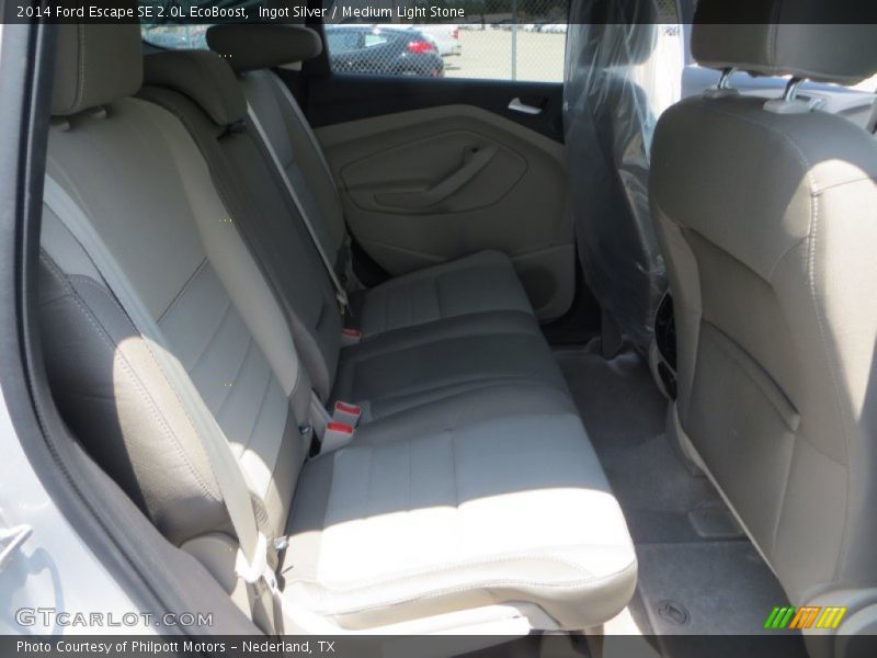 Ingot Silver / Medium Light Stone 2014 Ford Escape SE 2.0L EcoBoost