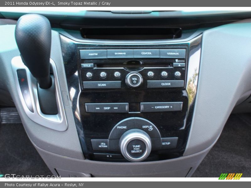 Smoky Topaz Metallic / Gray 2011 Honda Odyssey EX-L