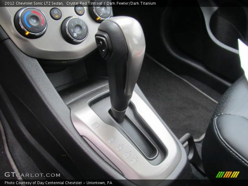 Crystal Red Tintcoat / Dark Pewter/Dark Titanium 2012 Chevrolet Sonic LTZ Sedan