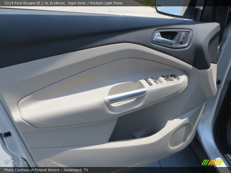 Ingot Silver / Medium Light Stone 2014 Ford Escape SE 2.0L EcoBoost