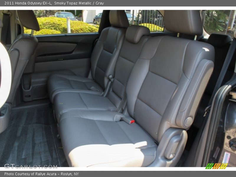 Smoky Topaz Metallic / Gray 2011 Honda Odyssey EX-L