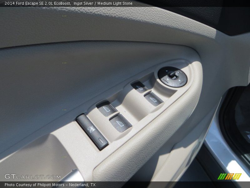 Ingot Silver / Medium Light Stone 2014 Ford Escape SE 2.0L EcoBoost