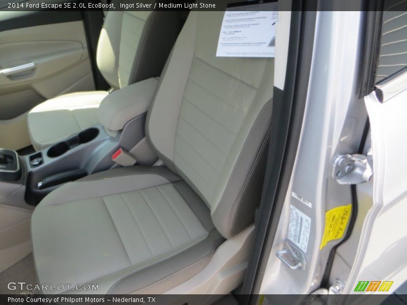Ingot Silver / Medium Light Stone 2014 Ford Escape SE 2.0L EcoBoost