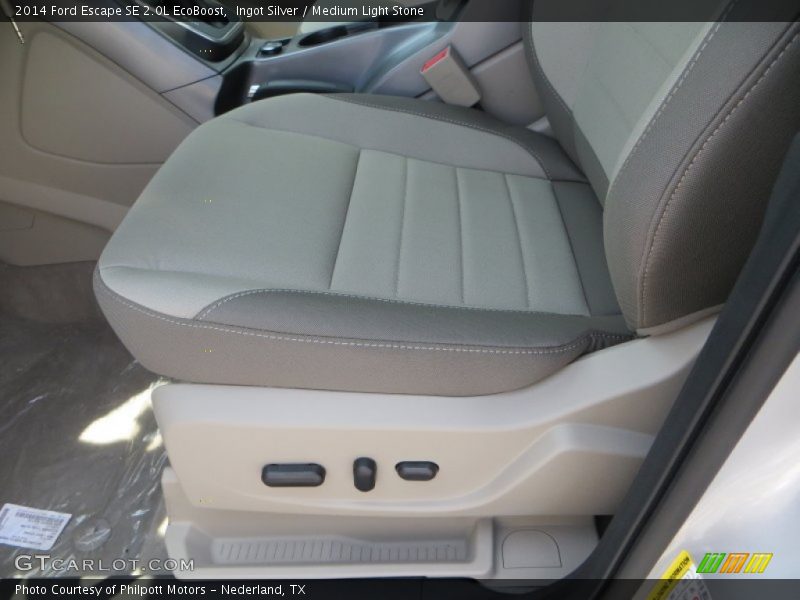 Ingot Silver / Medium Light Stone 2014 Ford Escape SE 2.0L EcoBoost