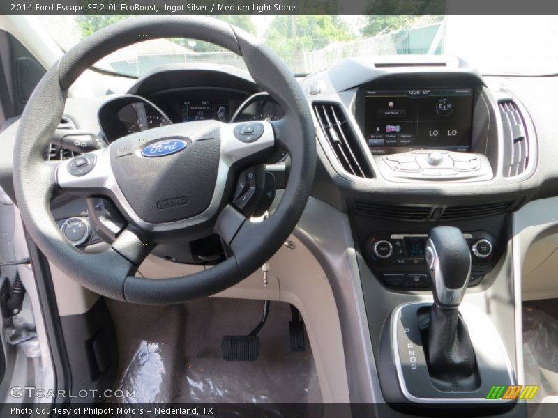 Ingot Silver / Medium Light Stone 2014 Ford Escape SE 2.0L EcoBoost