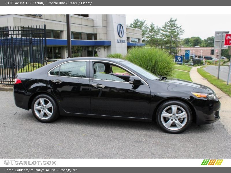 Crystal Black Pearl / Ebony 2010 Acura TSX Sedan