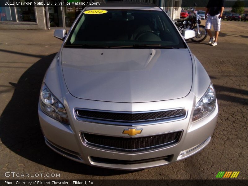 Silver Ice Metallic / Ebony 2012 Chevrolet Malibu LT