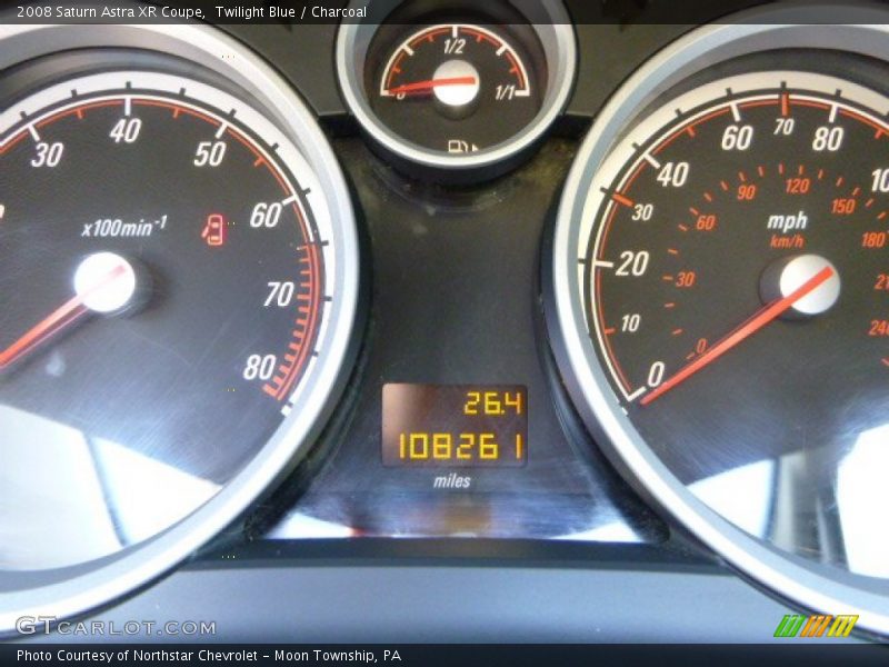 Twilight Blue / Charcoal 2008 Saturn Astra XR Coupe