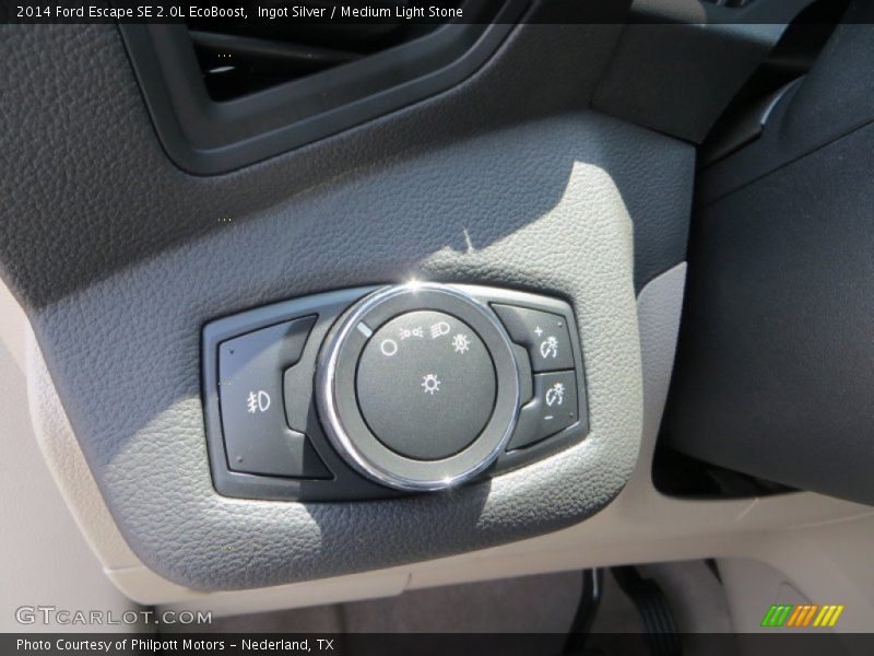 Ingot Silver / Medium Light Stone 2014 Ford Escape SE 2.0L EcoBoost