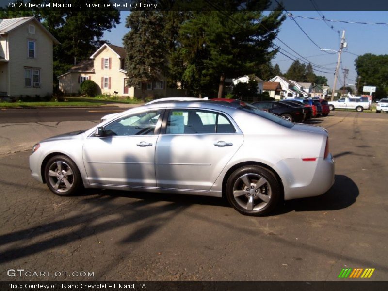 Silver Ice Metallic / Ebony 2012 Chevrolet Malibu LT