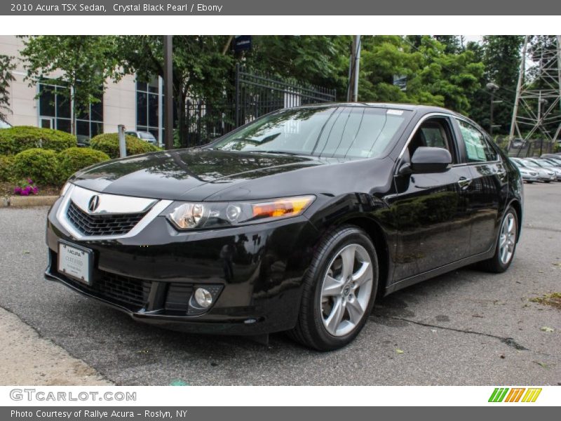 Crystal Black Pearl / Ebony 2010 Acura TSX Sedan