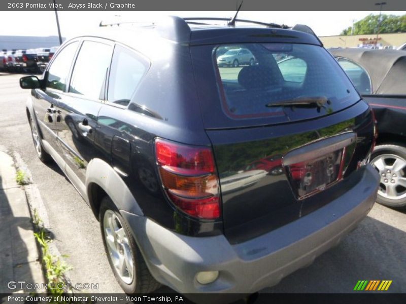 Abyss Black / Graphite 2003 Pontiac Vibe