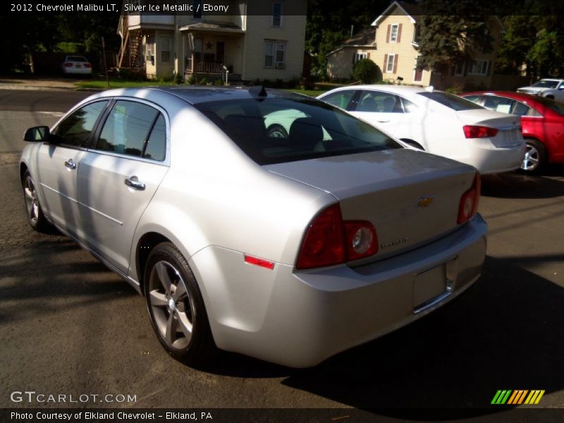 Silver Ice Metallic / Ebony 2012 Chevrolet Malibu LT