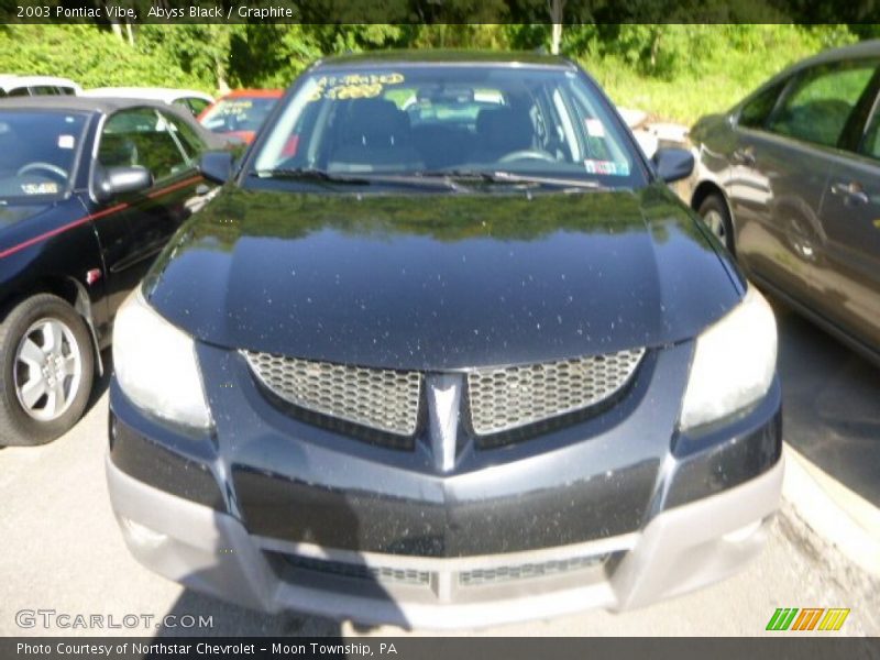 Abyss Black / Graphite 2003 Pontiac Vibe