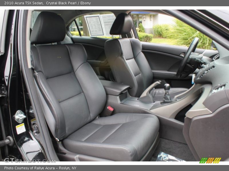 Front Seat of 2010 TSX Sedan