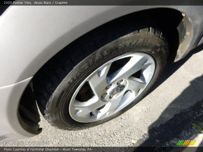 Abyss Black / Graphite 2003 Pontiac Vibe