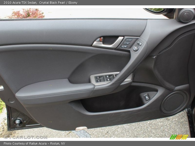 Crystal Black Pearl / Ebony 2010 Acura TSX Sedan