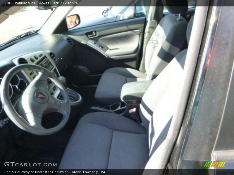 Abyss Black / Graphite 2003 Pontiac Vibe