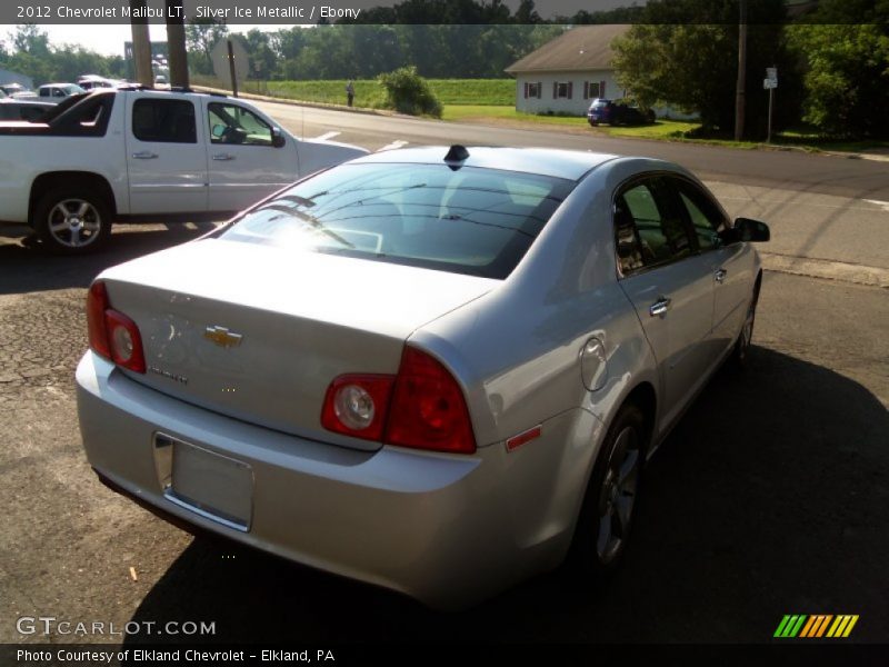 Silver Ice Metallic / Ebony 2012 Chevrolet Malibu LT
