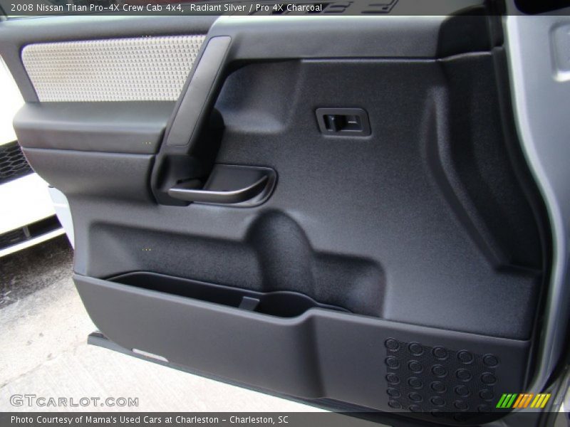 Radiant Silver / Pro 4X Charcoal 2008 Nissan Titan Pro-4X Crew Cab 4x4