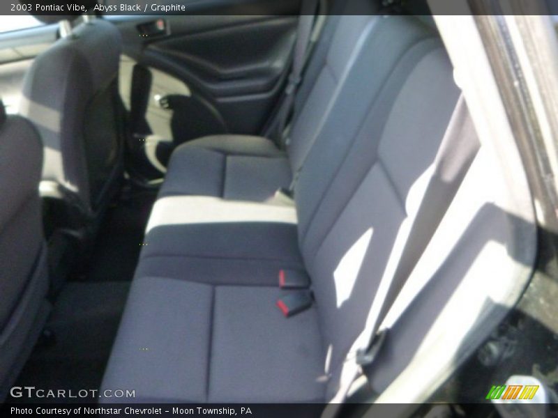 Abyss Black / Graphite 2003 Pontiac Vibe