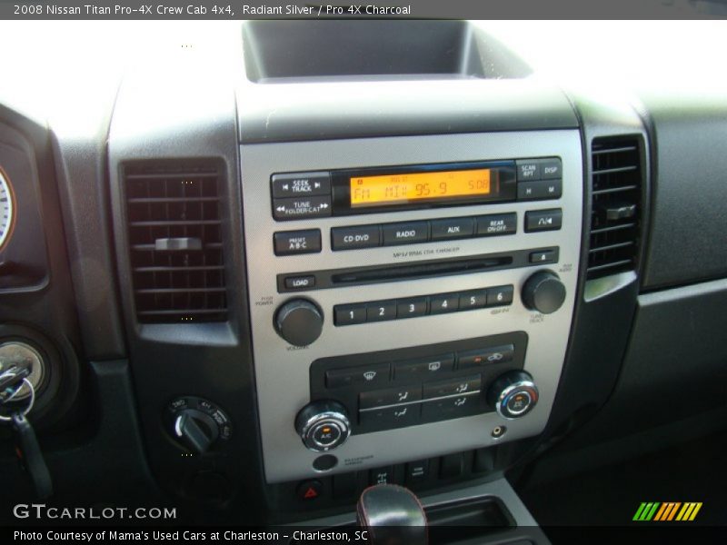 Radiant Silver / Pro 4X Charcoal 2008 Nissan Titan Pro-4X Crew Cab 4x4