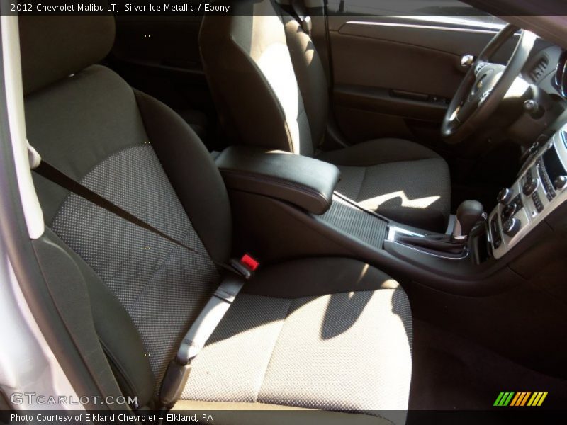 Silver Ice Metallic / Ebony 2012 Chevrolet Malibu LT