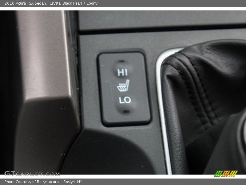Crystal Black Pearl / Ebony 2010 Acura TSX Sedan