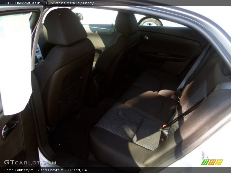Silver Ice Metallic / Ebony 2012 Chevrolet Malibu LT