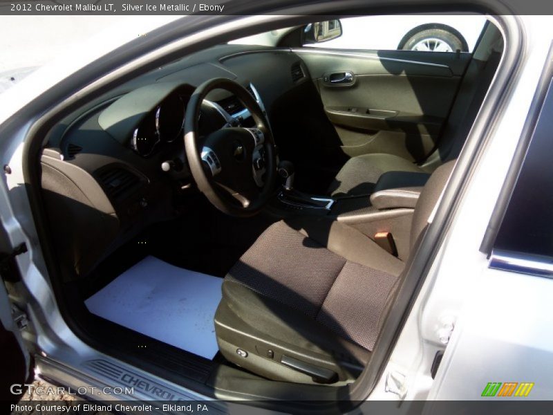Silver Ice Metallic / Ebony 2012 Chevrolet Malibu LT