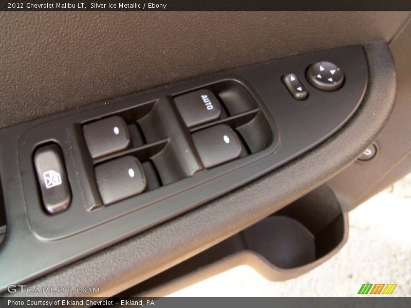 Silver Ice Metallic / Ebony 2012 Chevrolet Malibu LT