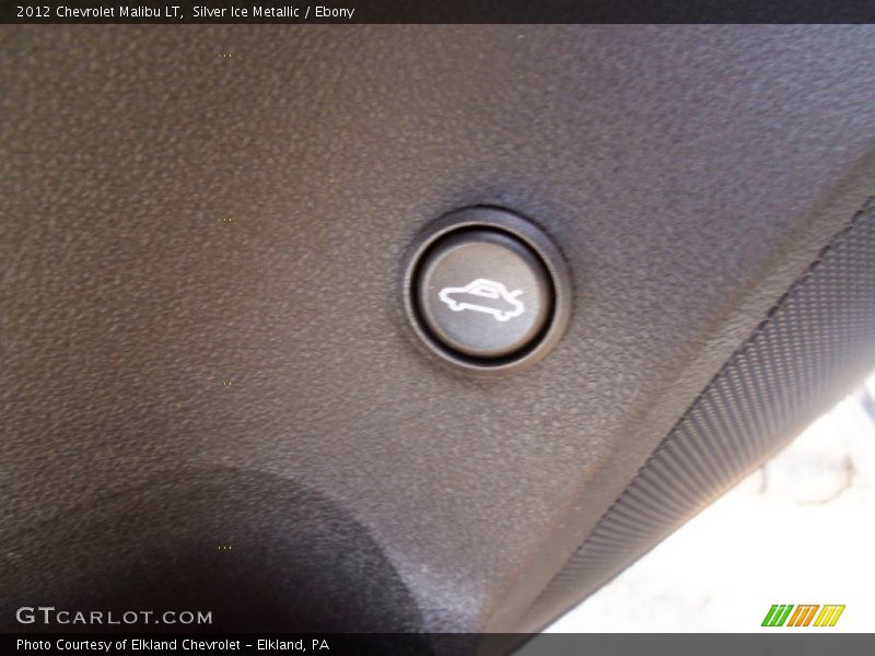 Silver Ice Metallic / Ebony 2012 Chevrolet Malibu LT