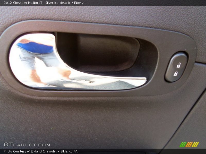 Silver Ice Metallic / Ebony 2012 Chevrolet Malibu LT