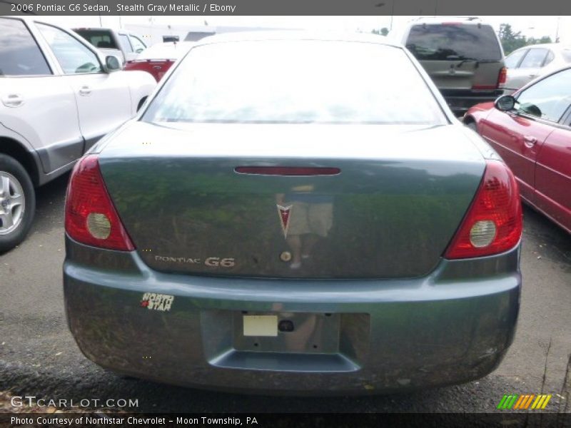 Stealth Gray Metallic / Ebony 2006 Pontiac G6 Sedan