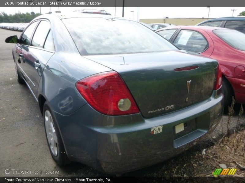 Stealth Gray Metallic / Ebony 2006 Pontiac G6 Sedan