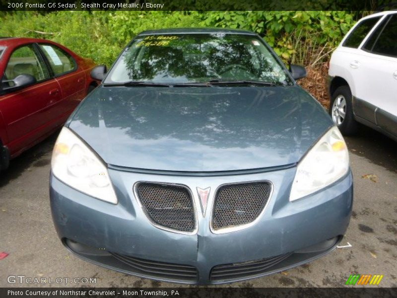 Stealth Gray Metallic / Ebony 2006 Pontiac G6 Sedan