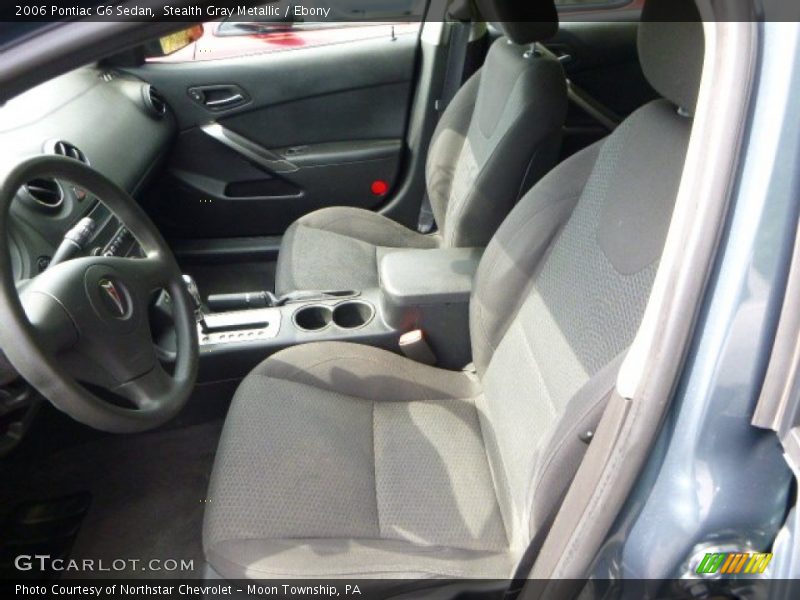 Stealth Gray Metallic / Ebony 2006 Pontiac G6 Sedan