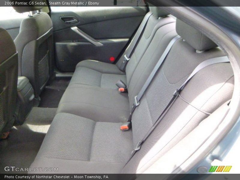 Stealth Gray Metallic / Ebony 2006 Pontiac G6 Sedan