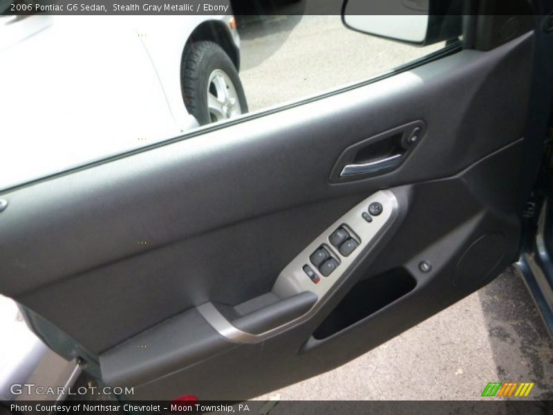 Stealth Gray Metallic / Ebony 2006 Pontiac G6 Sedan
