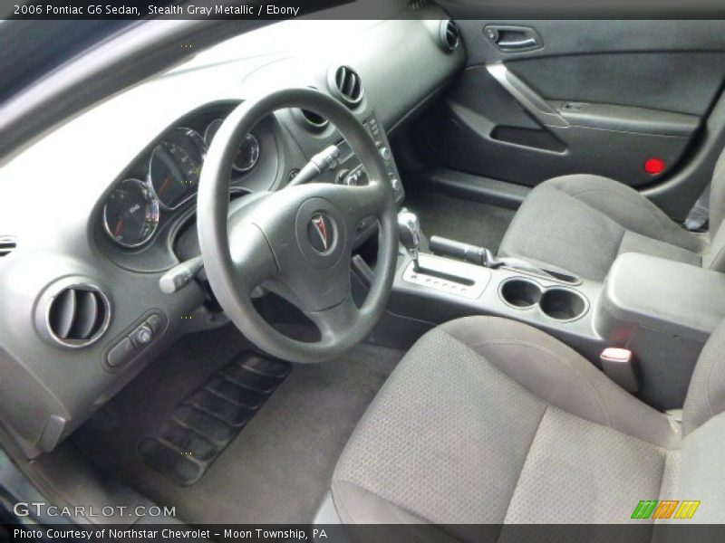 Stealth Gray Metallic / Ebony 2006 Pontiac G6 Sedan