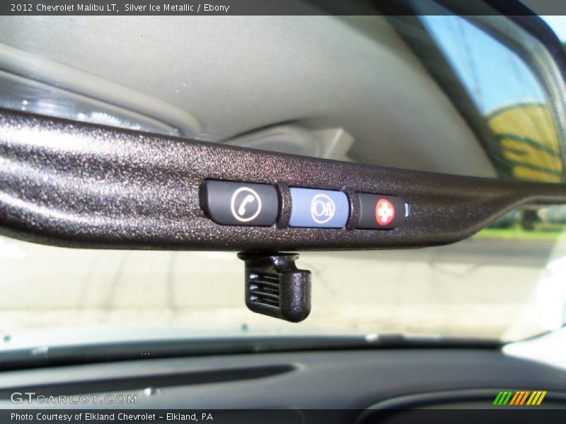 Silver Ice Metallic / Ebony 2012 Chevrolet Malibu LT